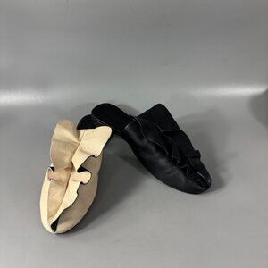 Mercedes Castillo Ginevra Asymmetrical Color Ruffle Mules, Size 36 (US6)